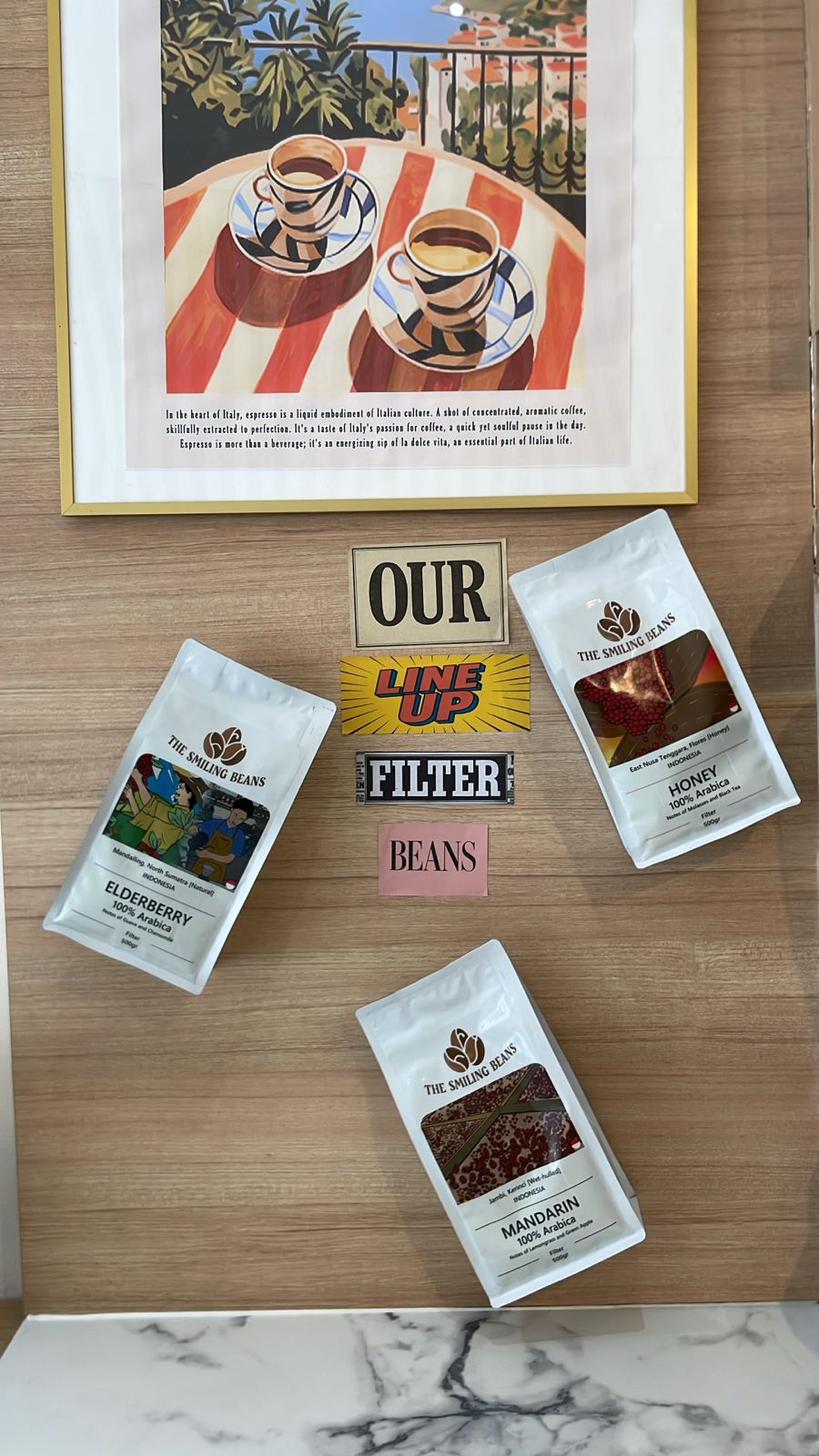 Our Product's on Display